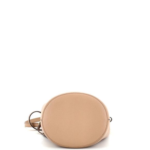 Burberry Lorne Bucket Bag Leather Small Neutral - Picture 4 of 6